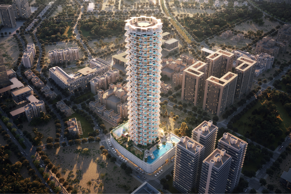 Grove by Binghatti at JVC is a new launch project by Binghatti, Offering 1-3 BR apartments with a starting price of AED 1,099,999. Book Your Dream Home Now