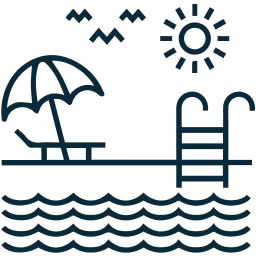  Emaar Golf Lane Apartments at Emaar South feature Pool Chill-Out Area