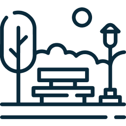 Sunset Bay by Imtiaz at Dubai Island feature Landscaped Garden